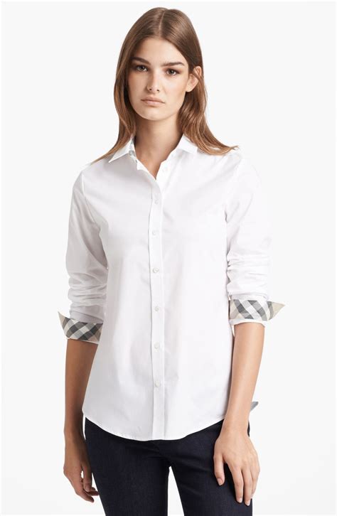 burberry button up shirt nordstrom|burberry long sleeve button up.